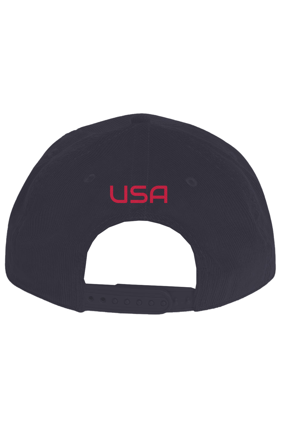 The AMERICA Classic Cord Rope Hat - USA - Red Letters