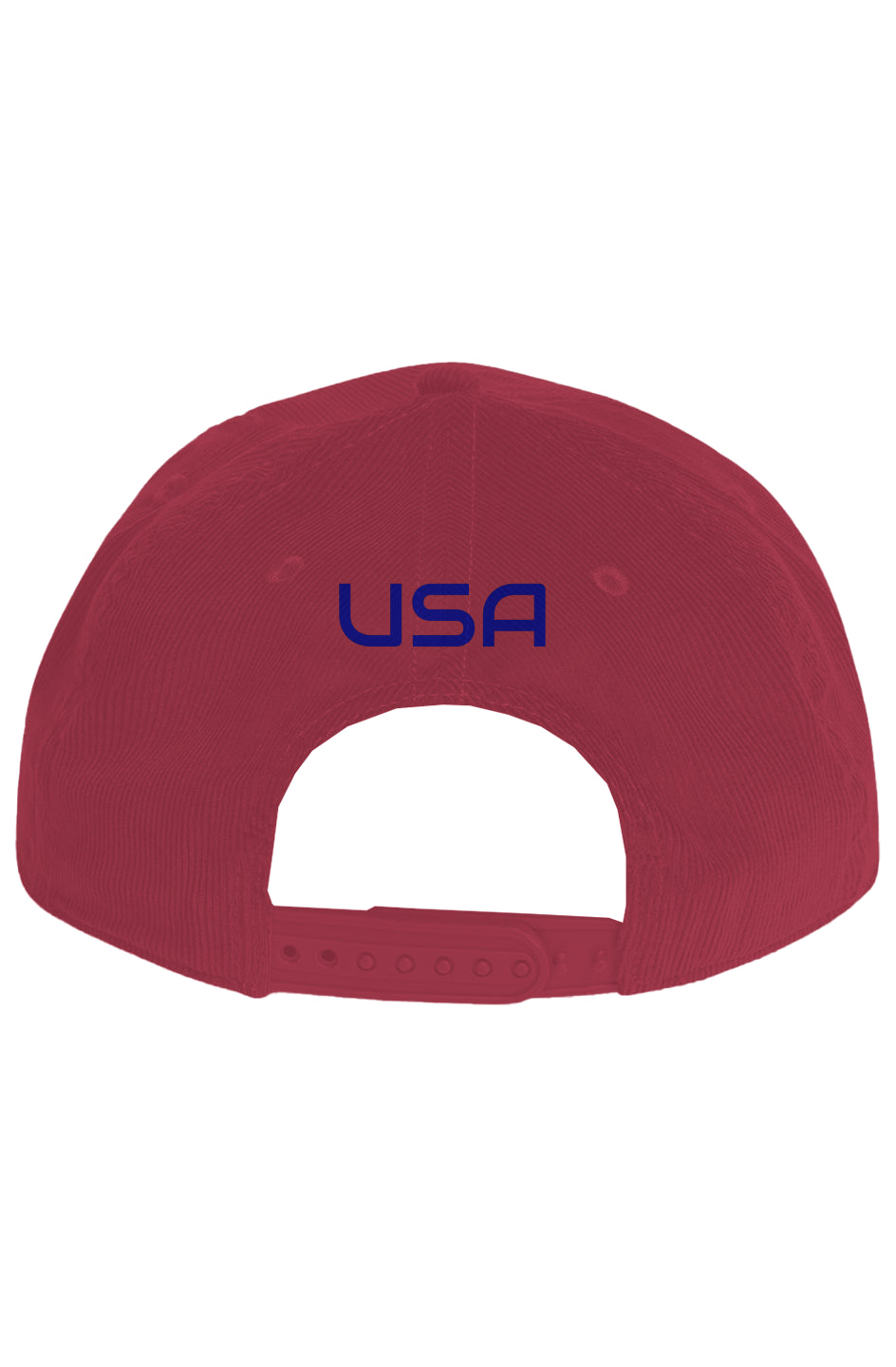 The AMERICA Classic Cord Rope Hat - USA - NAVY Letters