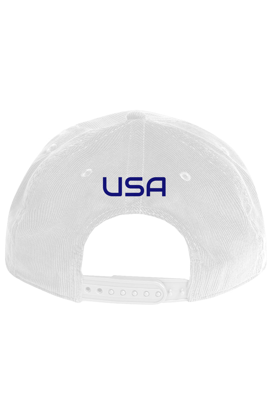 The AMERICA Classic Cord Rope Hat - USA - NAVY Letters
