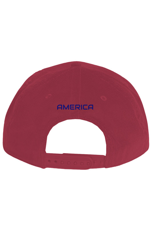 The USA Classic Cord Rope Hat - USA - NAVY Letters