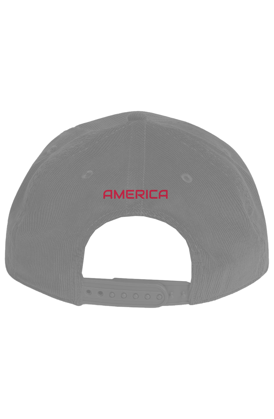 The USA Classic Cord Rope Hat - AMERICA - RED Letters