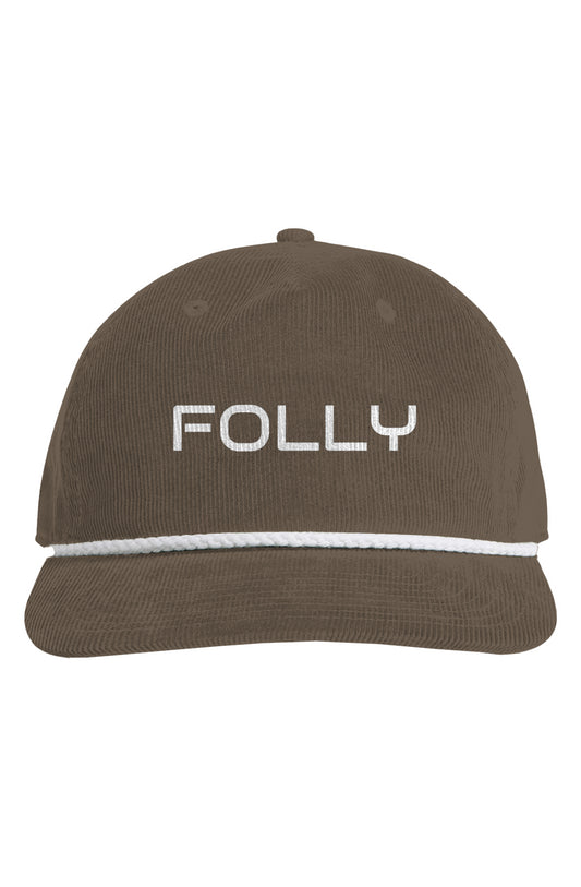 The Folly Beach "FOLLY" Classic Cord Rope Hat